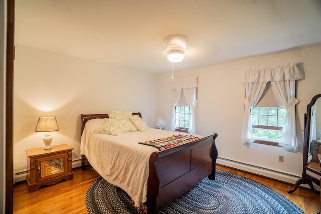 9 Oak Ridge Rd, Kensington, NH 03833 - bedroom featuring a baseboard radiator and wood finished floors
