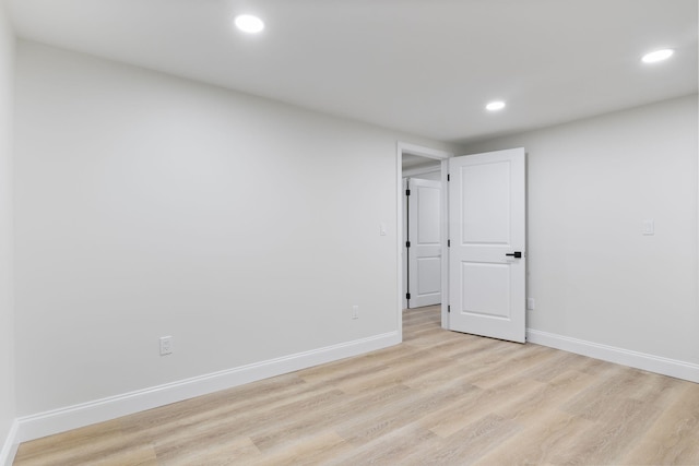 11 Bond St, Hudson, NH 03051 - spare room featuring light wood-style floors and recessed lighting