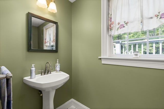 9 Strout Ln, Durham, NH 03824 - bathroom with baseboards