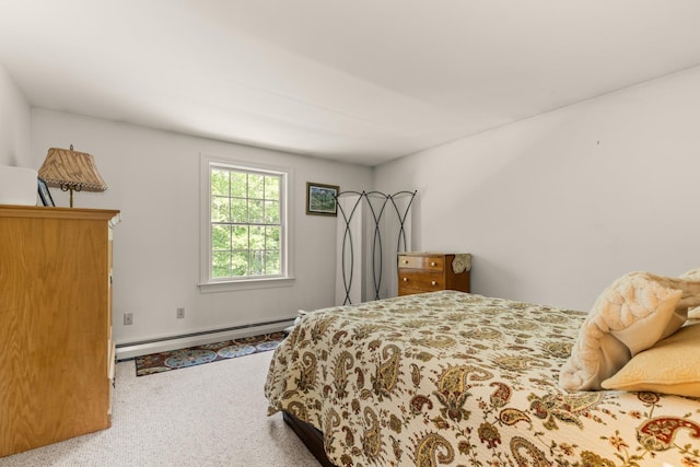 9 Strout Ln, Durham, NH 03824 - carpeted bedroom with baseboard heating