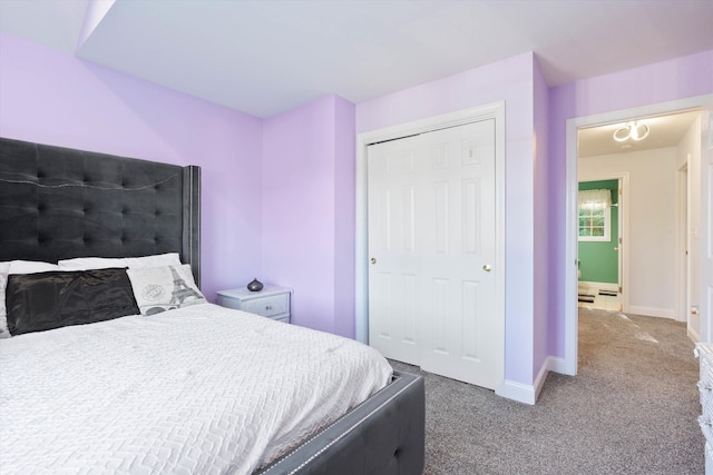 7 Partridge Cir, Salem, NH 03079 - bedroom featuring light colored carpet and a closet