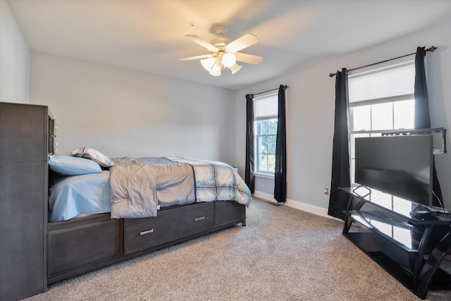 7 Partridge Cir, Salem, NH 03079 - bedroom with carpet and ceiling fan