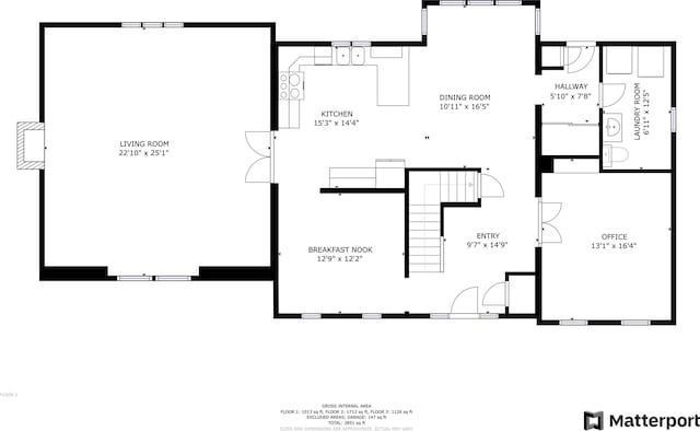 7 Partridge Cir, Salem, NH 03079 - view of property floor plan