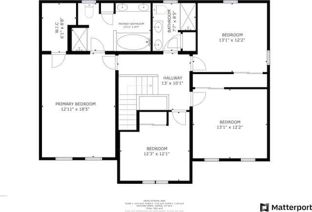 7 Partridge Cir, Salem, NH 03079 - view of home floor plan