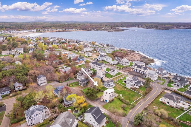 154 Cycad Ave, York, ME 03909 - view of property location featuring a large body of water and nearby suburban area