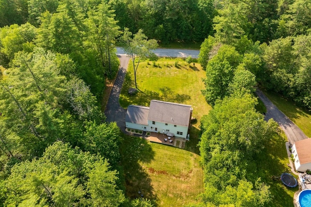 23 Stone Farm Rd, Barrington, NH 03825 - view from above of property with a forest