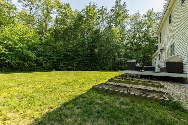 23 Stone Farm Rd, Barrington, NH 03825 - view of green lawn with a garden