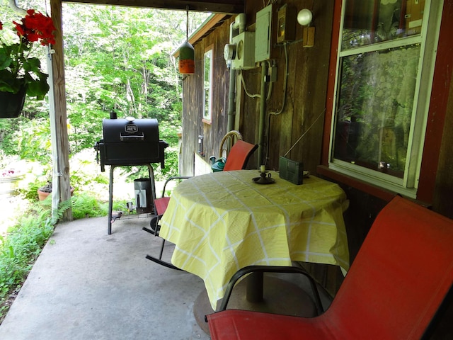 2505 County Rd, Windsor, VT 05089 - view of patio / terrace featuring grilling area and outdoor dining area