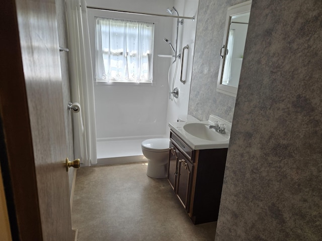 9 Mariette Dr, Portsmouth, NH 03801 - bathroom with a shower and vanity