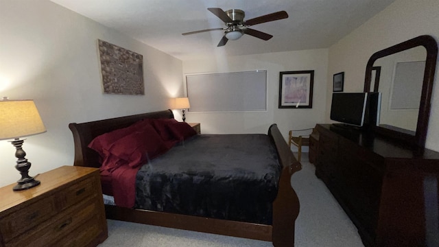 248 Club Sugarbush Ext Unit 18, Warren, VT 05674 - bedroom with carpet and ceiling fan
