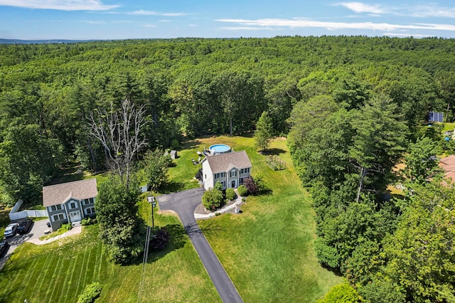20 Lawrence Rd, Derry, NH 03038 - bird's eye view of a heavily wooded area