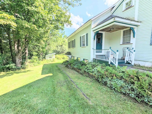 1573 US Route 5 S, Barnet, VT 05821 - view of green lawn with covered porch
