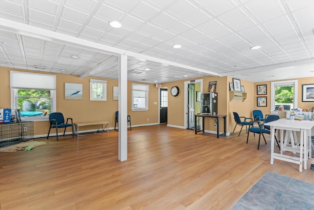 2 Brown Rd, Windham, NH 03087 - workout area featuring light wood-style floors and plenty of natural light