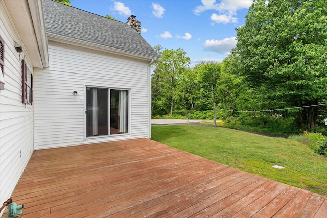 2 Brown Rd, Windham, NH 03087 - wooden deck with a lawn