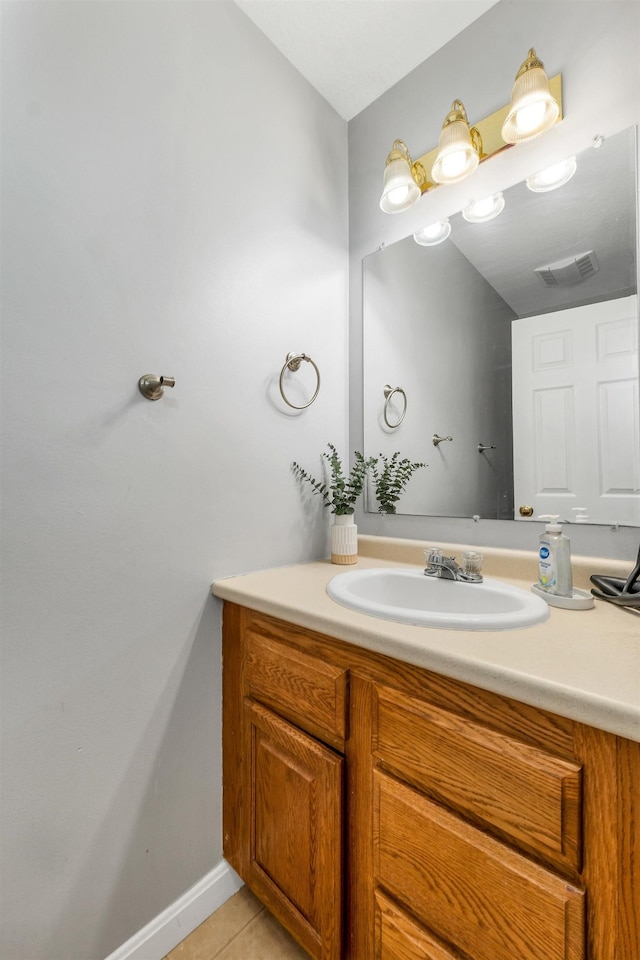 69A Windham Rd Unit A, Hudson, NH 03051 - bathroom featuring vanity and tile patterned flooring