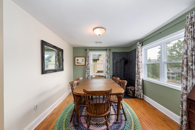 10 Prospect St, Bristol, NH 03222 - dining area with light wood finished floors