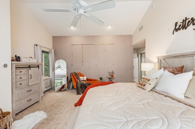 10 Cranberry Rd, Keene, NH 03431 - bedroom featuring carpet floors, baseboard heating, and ceiling fan
