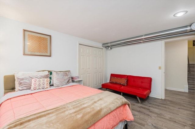 10 Cranberry Rd, Keene, NH 03431 - bedroom with wood finished floors and a closet