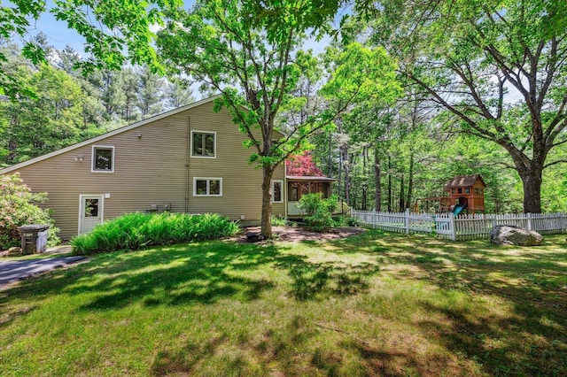 10 Cranberry Rd, Keene, NH 03431 - view of yard with a playground