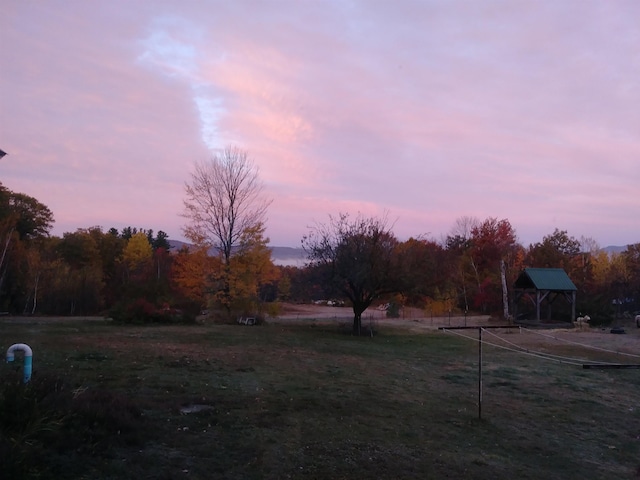 45 Effingham Rd, Ossipee, NH 03864 - view of yard featuring a gazebo