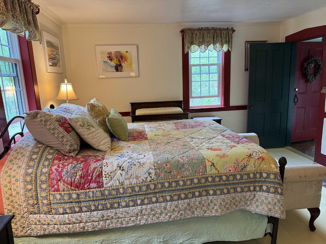 197 Circuit Rd, Ossipee, NH 03864 - bedroom featuring ornamental molding