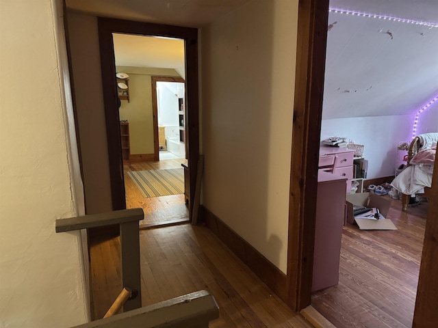 275 Granite Rd, Ossipee, NH 03864 - corridor featuring hardwood / wood-style floors