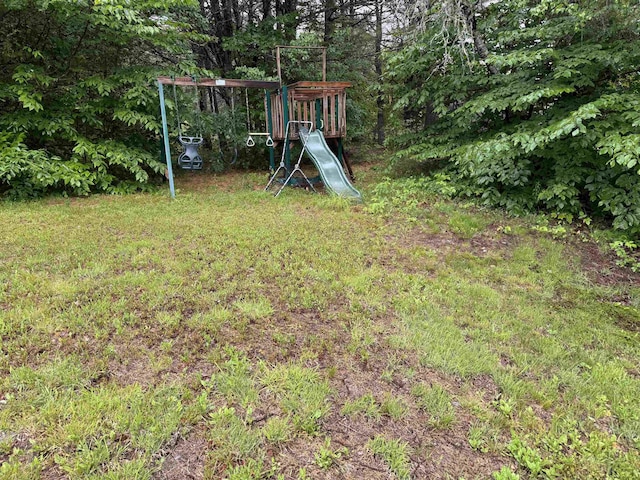 275 Granite Rd, Ossipee, NH 03864 - view of grassy yard with a playground