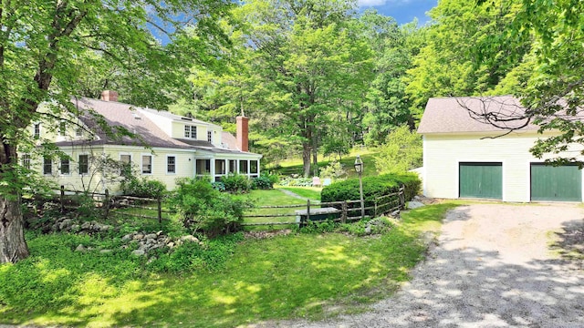 133 Hay Hill Rd, Francestown, NH 03043 - view of yard with a sunroom and driveway