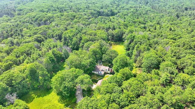 133 Hay Hill Rd, Francestown, NH 03043 - aerial view of property and surrounding area featuring a forest