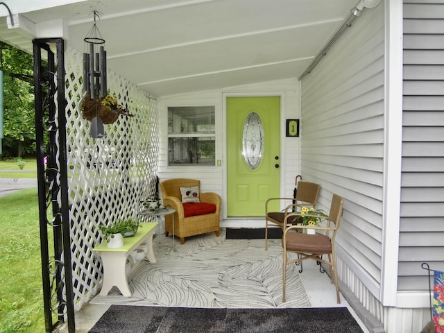 1 Northbrook Rd, Tilton, NH 03276 - entrance to property with a porch