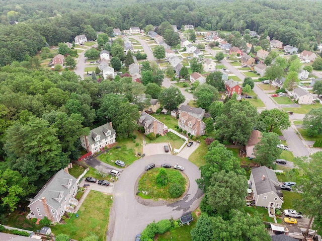 5 Gayle Dr Unit L, Derry, NH 03038 - aerial perspective of suburban area with a forest