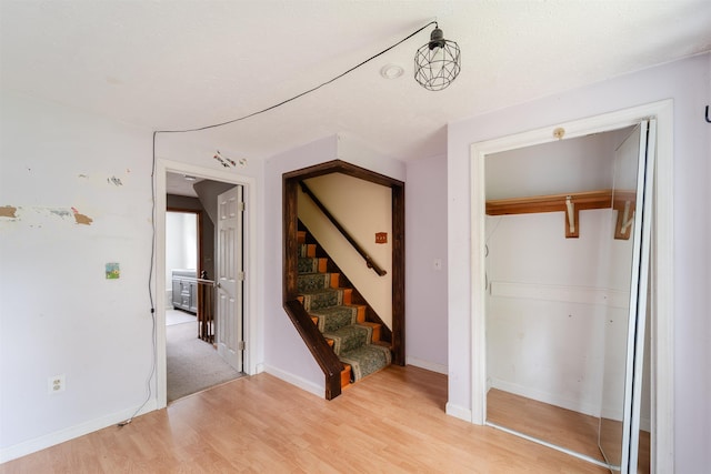5 Gayle Dr Unit L, Derry, NH 03038 - stairs featuring wood finished floors and baseboards