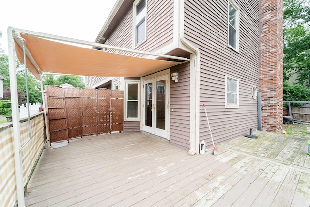 5 Gayle Dr Unit L, Derry, NH 03038 - deck with french doors