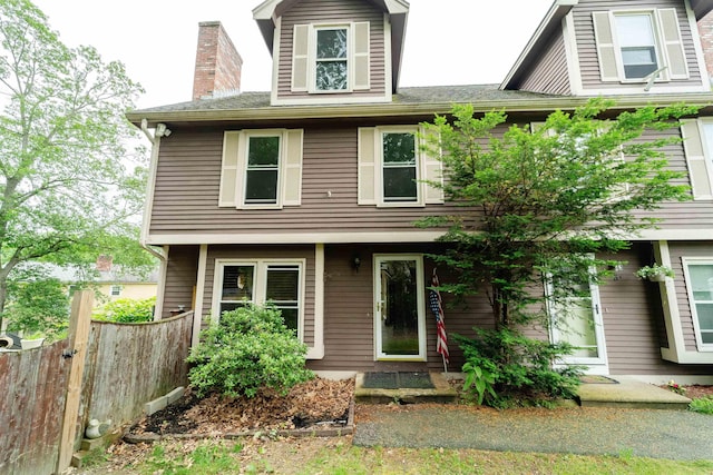 5 Gayle Dr Unit L, Derry, NH 03038 - view of front of property with a chimney