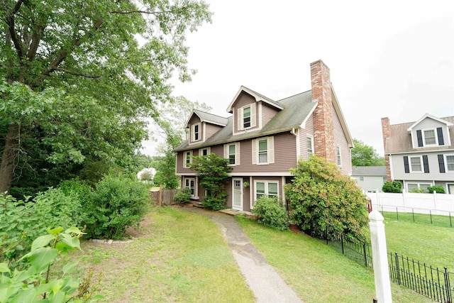 5 Gayle Dr Unit L, Derry, NH 03038 - view of front of home with a chimney