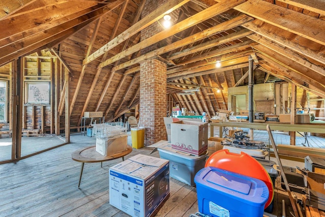 3 Fisher Pl, Claremont, NH 03743 - view of unfinished attic