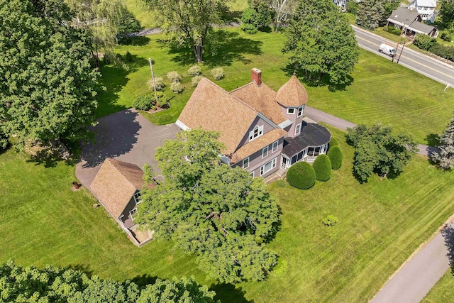 3 Fisher Pl, Claremont, NH 03743 - aerial view of property and surrounding area