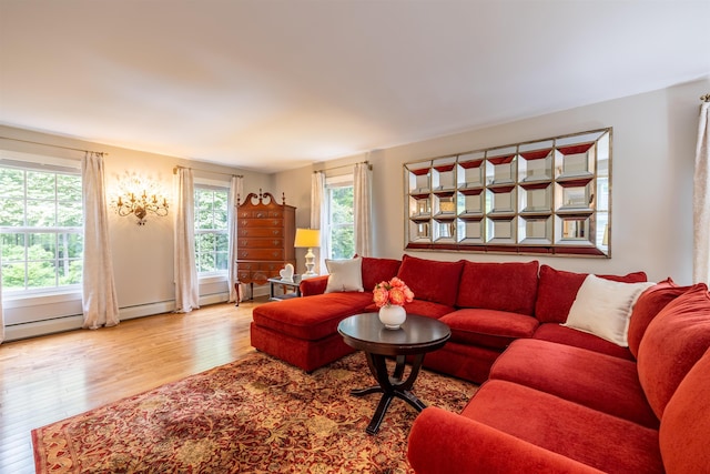 146 Old Sandown Rd, Chester, NH 03036 - living area with wood finished floors