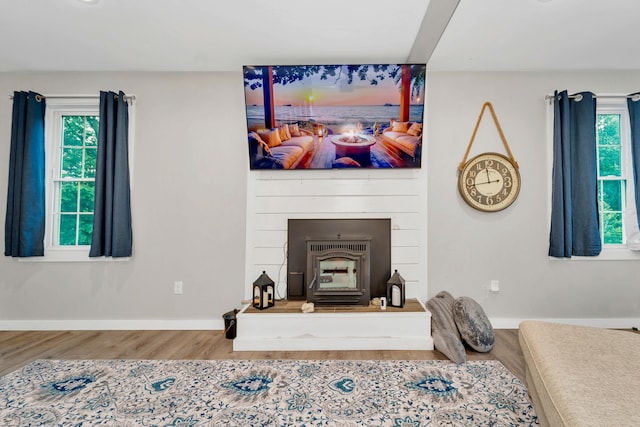 27 Westbrook Dr, New Ipswich, NH 03071 - living room featuring wood finished floors and baseboards