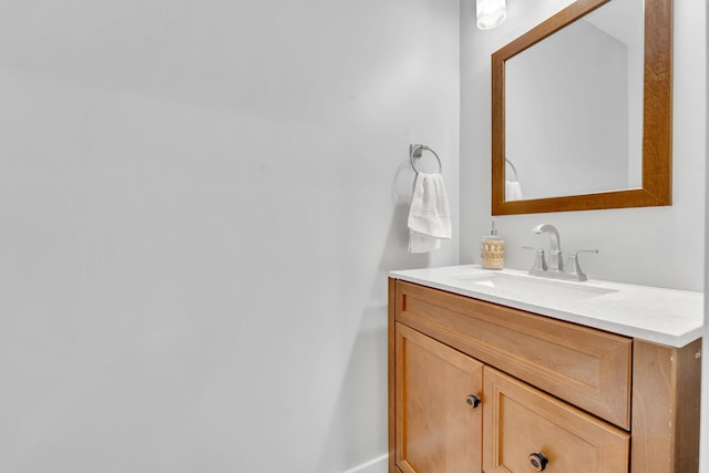 27 Westbrook Dr, New Ipswich, NH 03071 - bathroom featuring vanity and baseboards