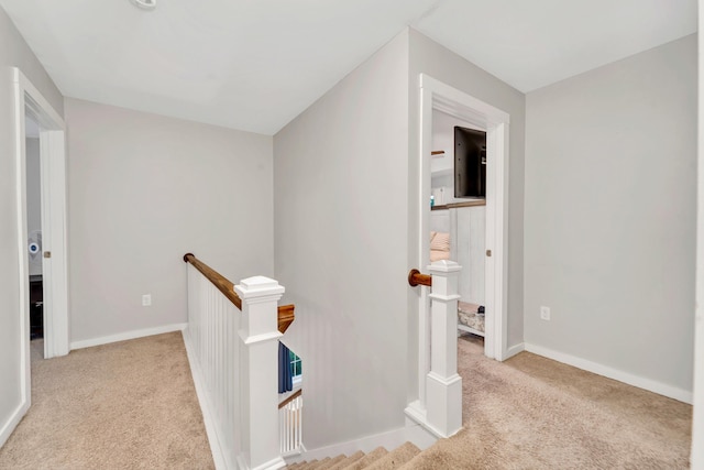 27 Westbrook Dr, New Ipswich, NH 03071 - corridor featuring an upstairs landing and carpet