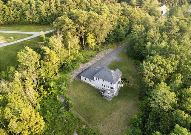 27 Westbrook Dr, New Ipswich, NH 03071 - aerial view of property and surrounding area with a forest