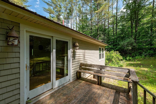 70 Tabor Cir, Albany, NH 03818 - view of deck