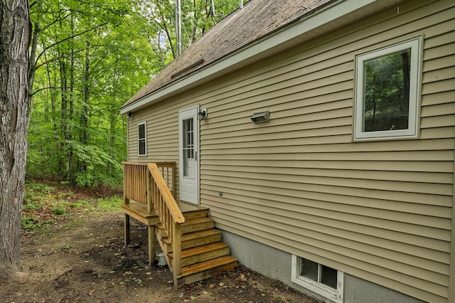 24 Meredith Center Rd, Meredith, NH 03253 - view of home's exterior featuring a shingled roof