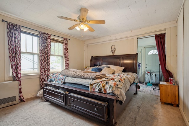 11 Providence Ave, Claremont, NH 03743 - bedroom featuring carpet floors and a ceiling fan