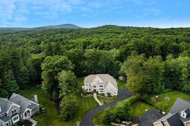 74 Settlers Ct, Bedford, NH 03110 - drone / aerial view of a forest