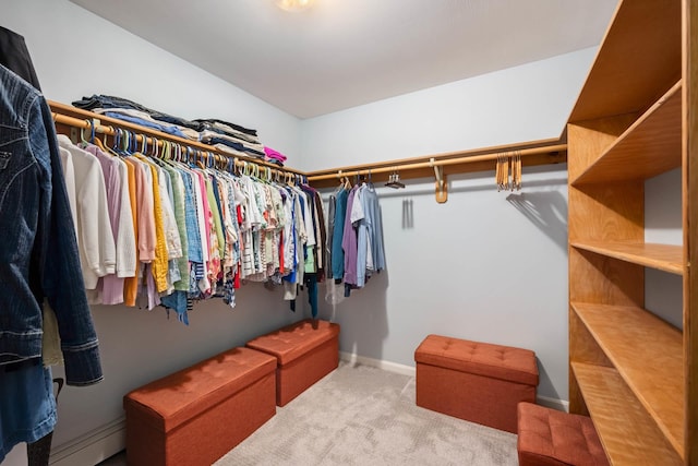 26 Harvard Ln, Bedford, NH 03110 - spacious closet with carpet flooring and a baseboard heating unit