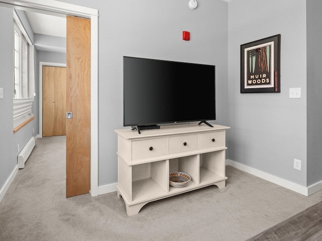 193 Saint Paul St Unit 209, Burlington, VT 05401 - detailed view of carpet flooring and baseboard heating