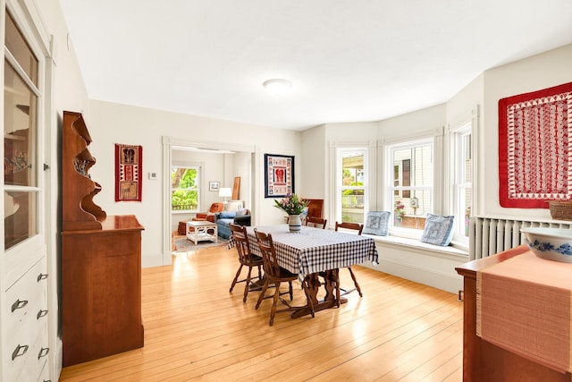 175 Middle Rd, Portsmouth, NH 03801 - dining space with light wood-style floors