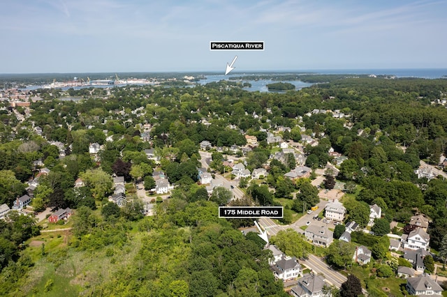 175 Middle Rd, Portsmouth, NH 03801 - drone / aerial view of a nearby body of water